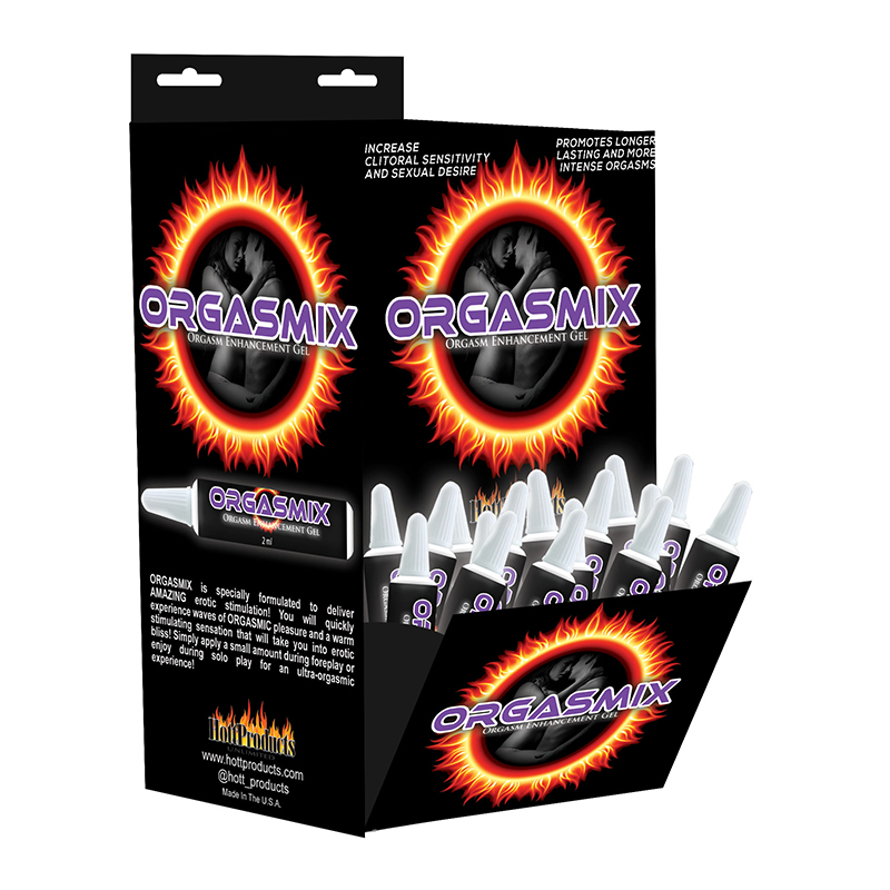 Orgasmix 2 ml Orgasm Enhancing Gel Tube Display Box of 144