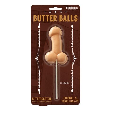 Butter Balls Butterscotch Pecker Pop