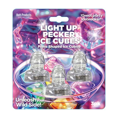 Light Up Penis Ice Cubes 3 Pack