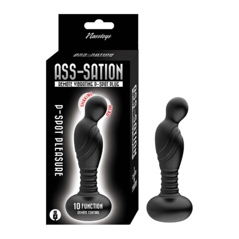 Ass-Sation Remote Vibrating P-Spot Plug