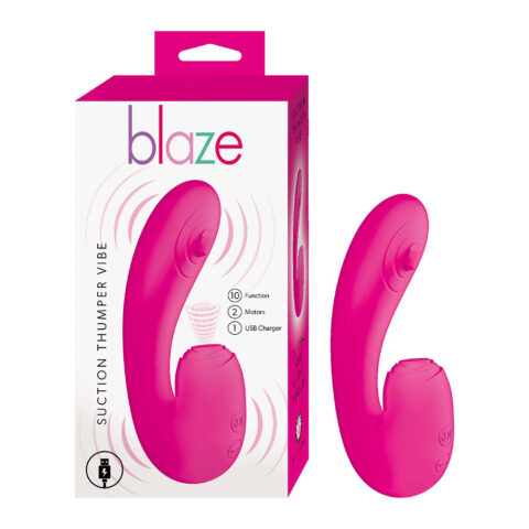 Blaze Suction Thumper Pink