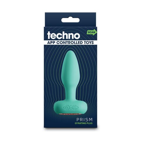 Techno Prism Butt Plug Teal