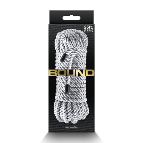 Bound Rope: 25 Feet Silver