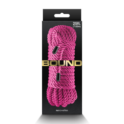 Bound Rope: 25 Feet Pink