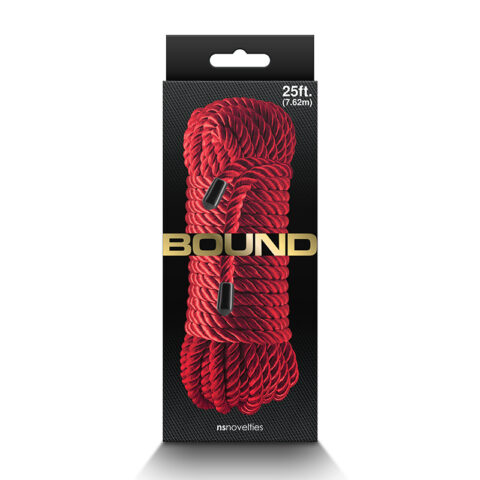 Bound Rope: 25 Feet Red