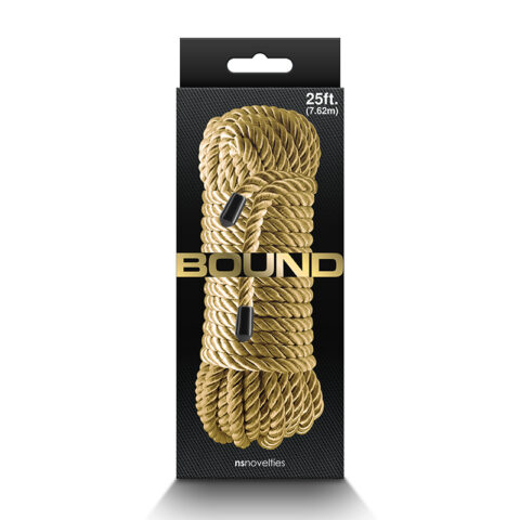 Bound Rope: 25 Feet Gold