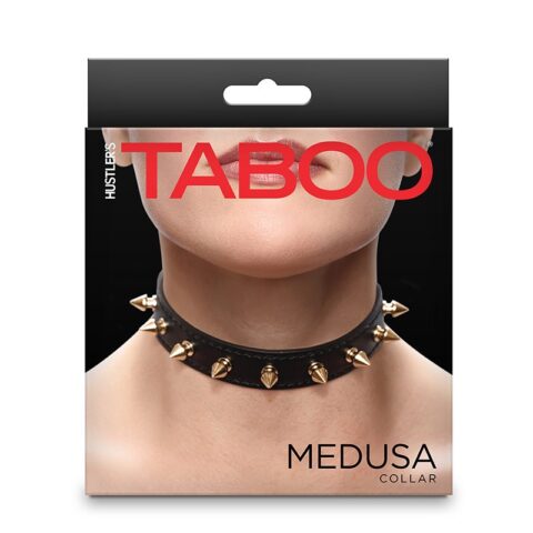 Hustler Taboo Collar Medusa Black