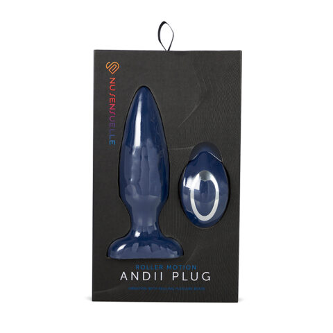 Andii Roller Motion Plug Navy Blue DISCOUNTS DO NOT APPLY