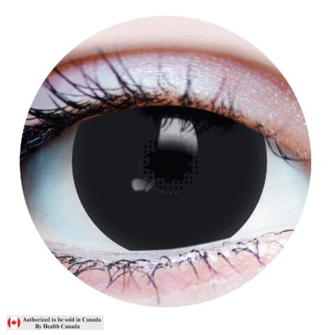 Primal Black Mini Sclera Costume Lenses
