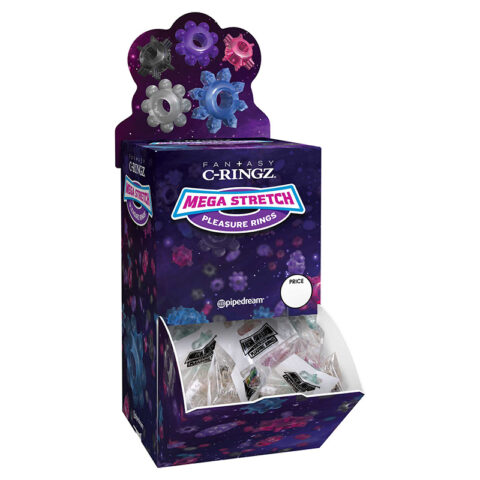 Mega Stretch Silicone Rings 72/Bowl