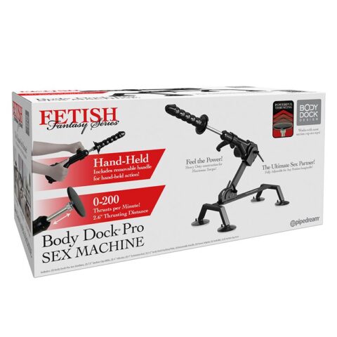 Body Dock Pro Sex Machine Black