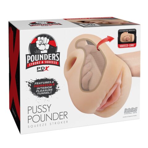 Pussy Pounder Squeeze Stroker Light