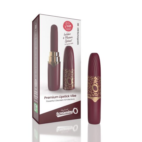 Rechargeable Vibrating Lipstick Merlot