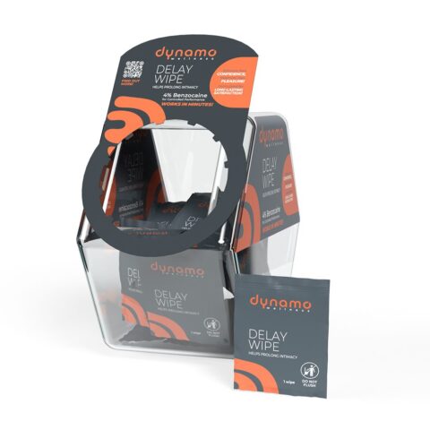 Dynamo Wellness Delay Wipe Bowl of 144