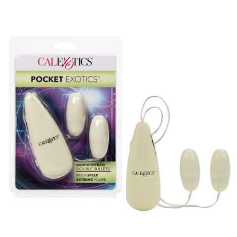 SE1101-20-2 Glow in the Dark Glowing Double Bullet