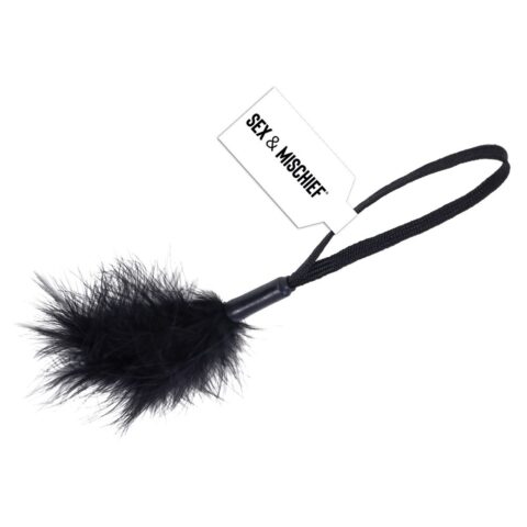 Black Wrist Feather Tickler