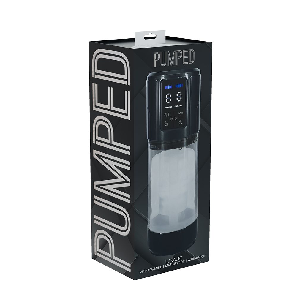 Pumped UltraLift Masturbator Gun Metal