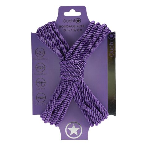 Ouch! Bondage Rope 10m Purple