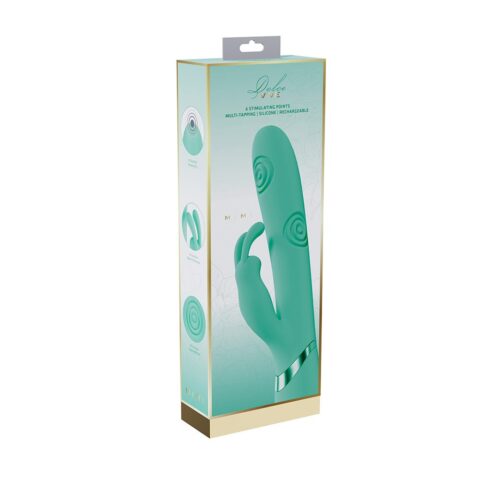 Mimi Triple Motor G-Spot Tapping Vibe Green