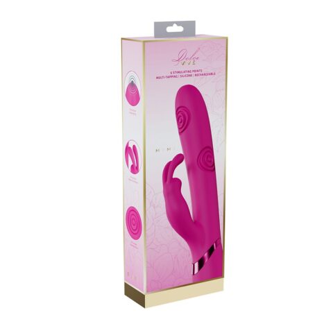 Mimi Triple Motor G-Spot Tapping Vibe Pink