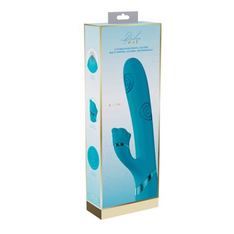 Fiore Triple Motor G-Spot Air Wave Vibe Blue