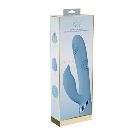 Pallina Triple Motor G-Spot Beaded Vibe Blue