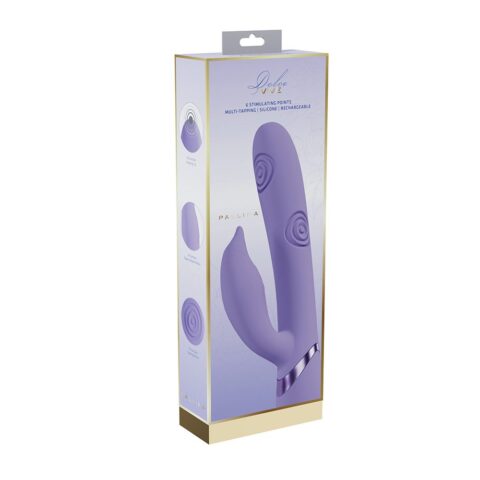 Pallina Triple Motor G-Spot Beaded Vibe Lavender