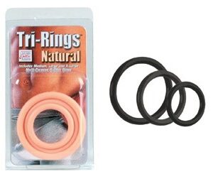 SE1421-03-2 Tri-Rings Black