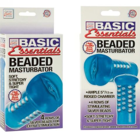 Basic Essentials Beaded Masturbator