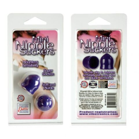 SE2644-25-2Mini Nipple Suckers - Purple