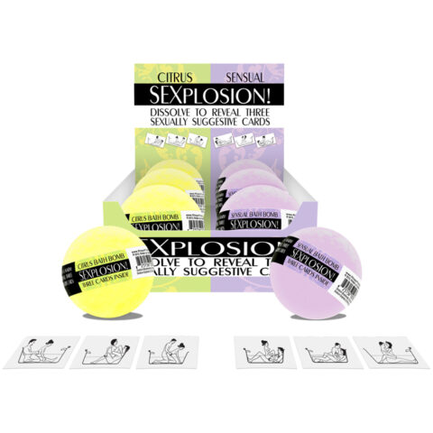 Sexplosions! Bath Bombs Box of 6