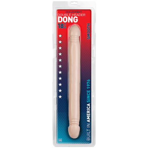 D0210-00 CD 18 Smooth Double Header White