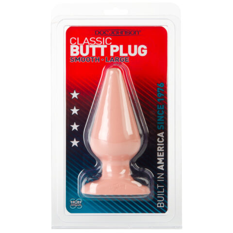 D0244-03 CD Butt Plug Large White