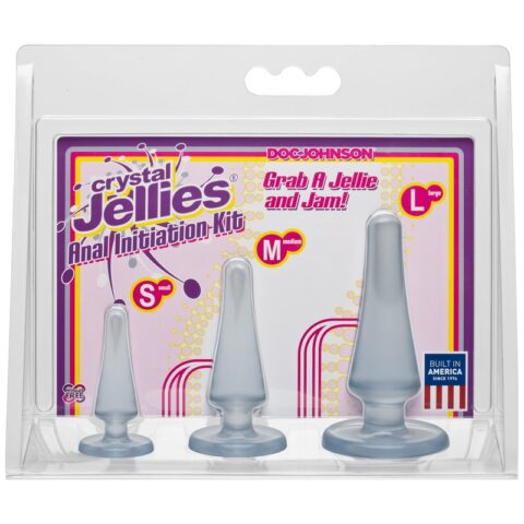 Crystal Jellies Anal Initiation Kit Clear