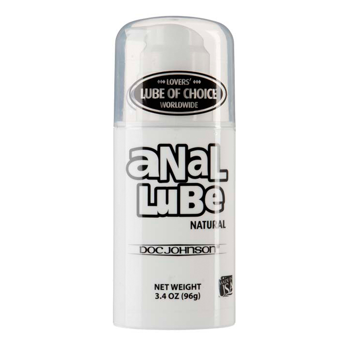 3.4 oz Airless Pump Anal LubeNatural