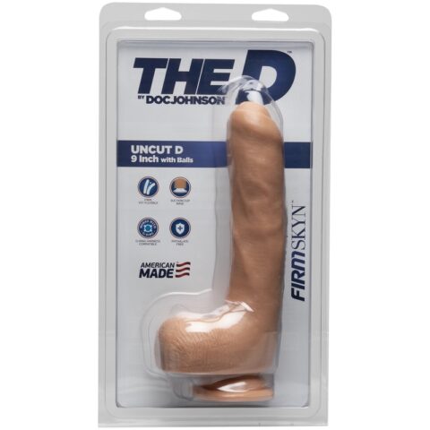 The D 9 with Balls Uncut D FirmSkin Vanilla