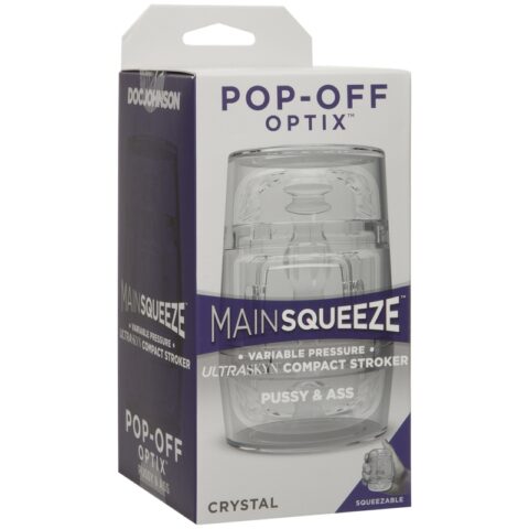 Main Squeeze Pop-Off Crystal Pussy & Ass