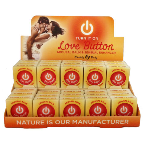 Love Button Arousal Balm For Him & Her Display of 30