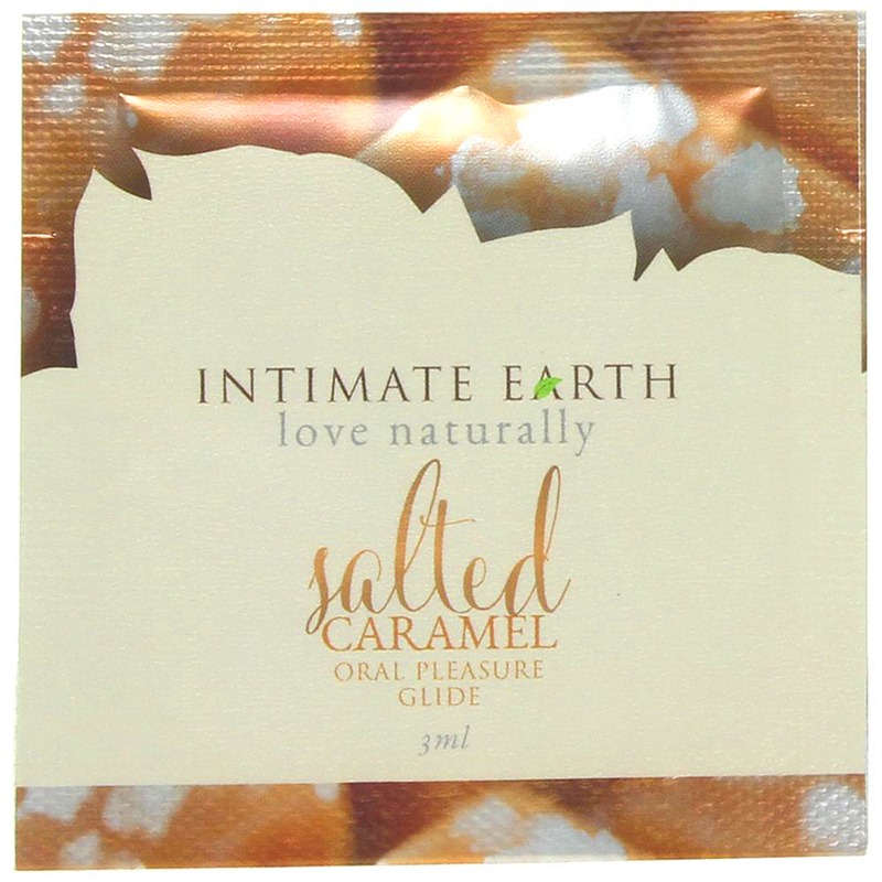 3 ml Flavored Lubricant Pouch Salted Caramel