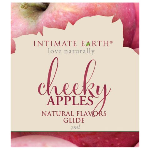 3 ml Flavored Lubricant Pouch Cheeky Apples