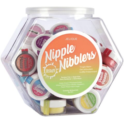 3 g. Nipple Nibblers Sour Tingle Balm Mixed Bowl of 36
