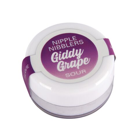 3 g. Nipple Nibblers Sour Tingle Balm Giddy Grape