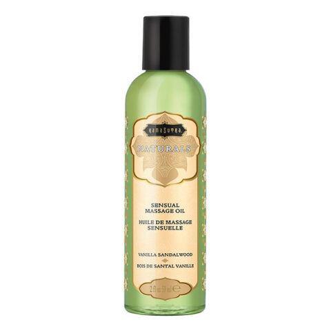 Naturals Massage Oil 2 oz Vanilla Sandalwood