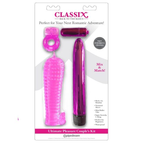Classix Ultimate Pleasure Couple Kit Pnk