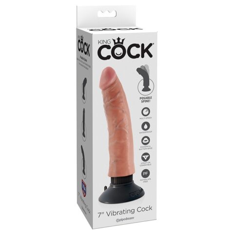 King Cock 7 Vibrating Cock