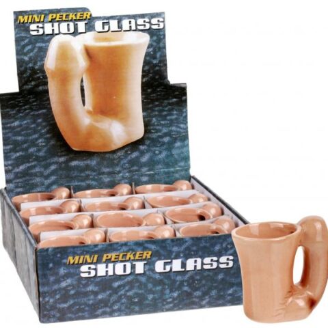 Mini Sipper Penis Mug Display of 12