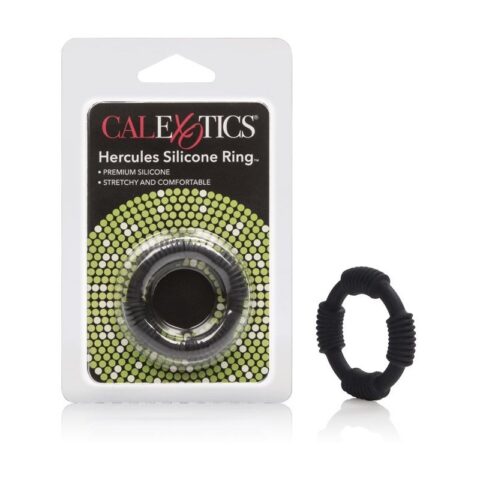 Hercules Silicone Ring Black