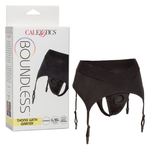 Boundless Thong with Garter Large/X-Large