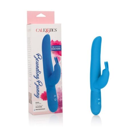 Posh 10-Function Silicone Bounding Bunny Blue