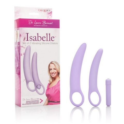 Dr. Laura Berman Isabelle Set of 2 Vibrating Silicone Dilators